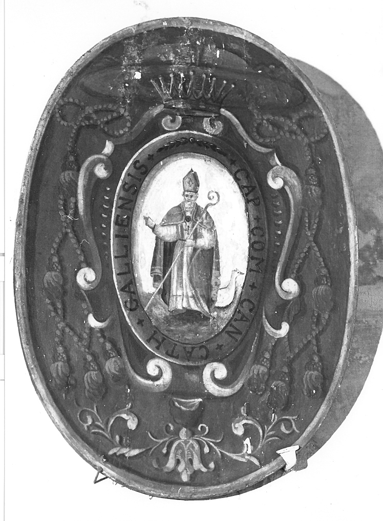 stemma del Capitolo di Cagli (dipinto) - bottega marchigiana (metà sec. XVIII)