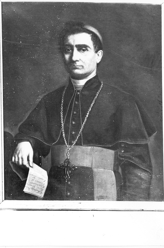 ritratto del vescovo Gioacchino Cantagalli (dipinto) - ambito marchigiano (sec. XIX)