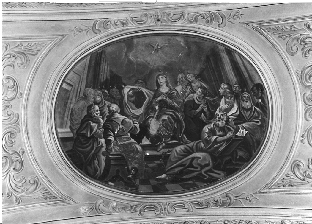 Pentecoste (dipinto, elemento d'insieme) - ambito marchigiano (sec. XVIII)