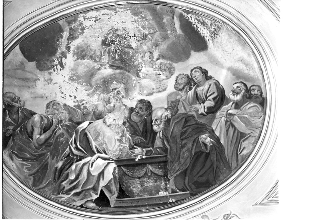 Assunzione della Vergine (dipinto, elemento d'insieme) - ambito marchigiano (sec. XVIII)