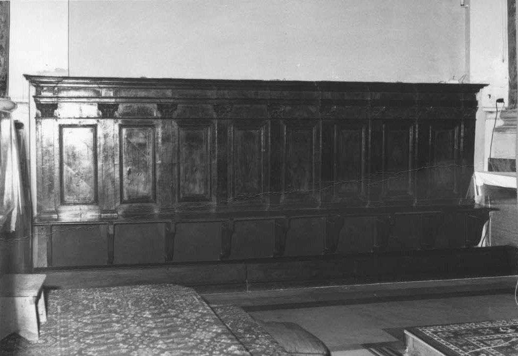 stalli del coro - bottega marchigiana (sec. XVIII)