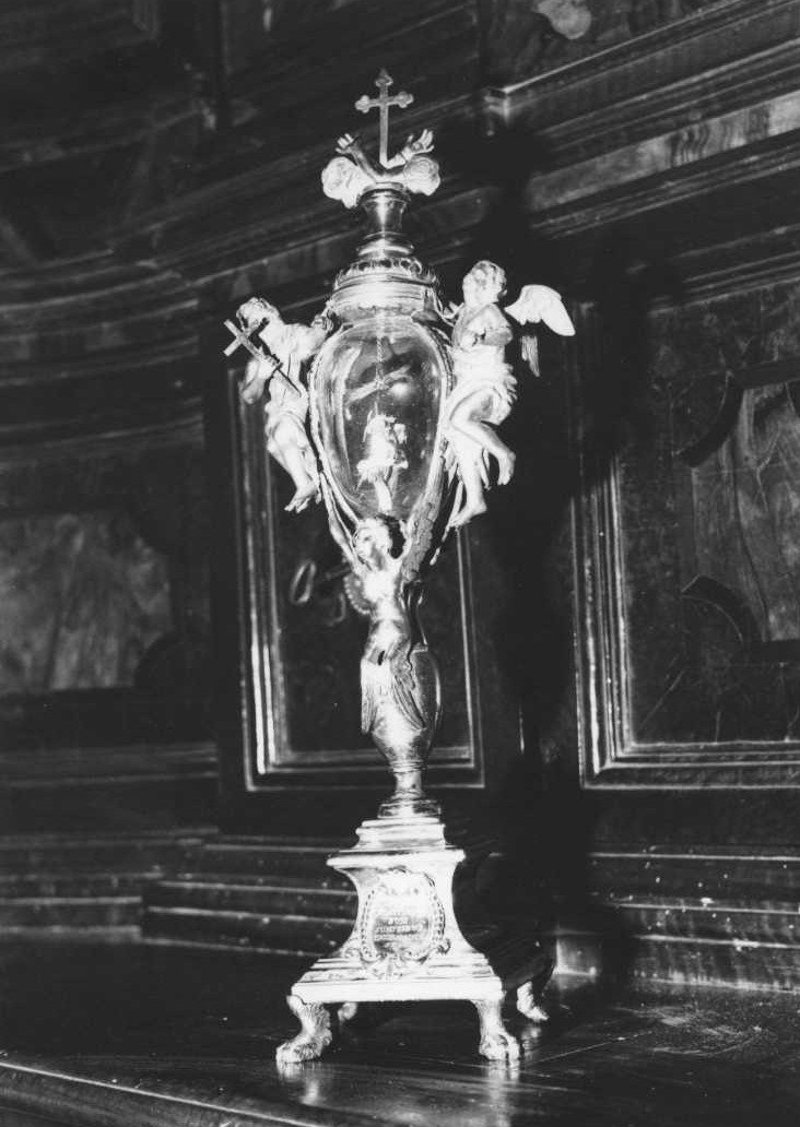 reliquiario - a castone - bottega marchigiana (sec. XIX)