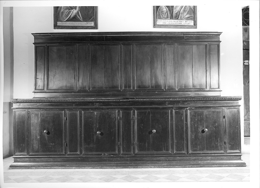 cassettone, serie - bottega marchigiana (sec. XVI)