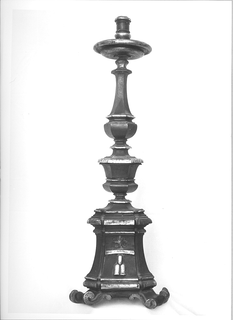 candeliere, serie - bottega marchigiana (sec. XVIII)