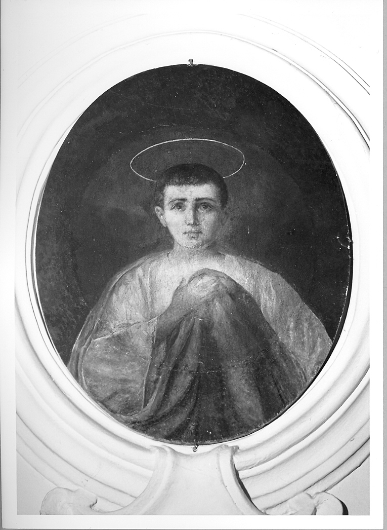 San Tarcisio (dipinto) di Scorrano Luigi (sec. XX)