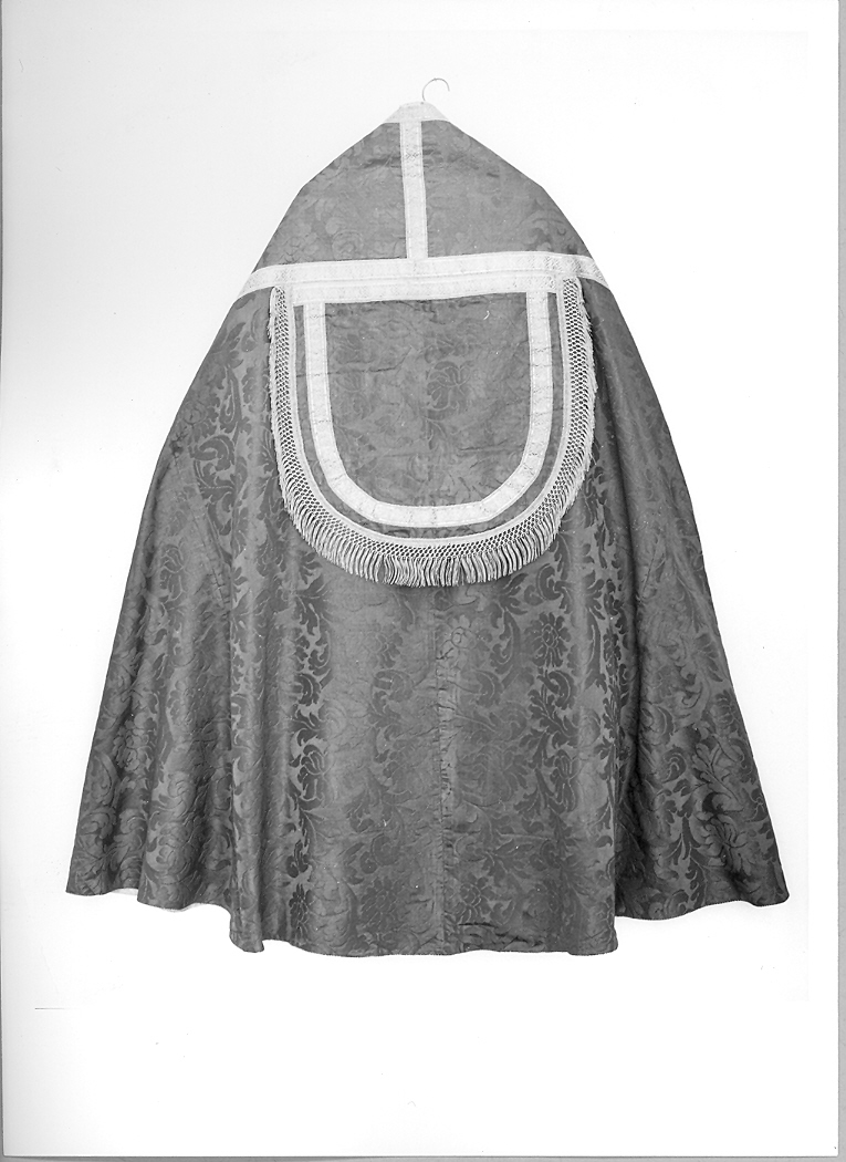 piviale, serie - manifattura italiana (inizio sec. XVIII)