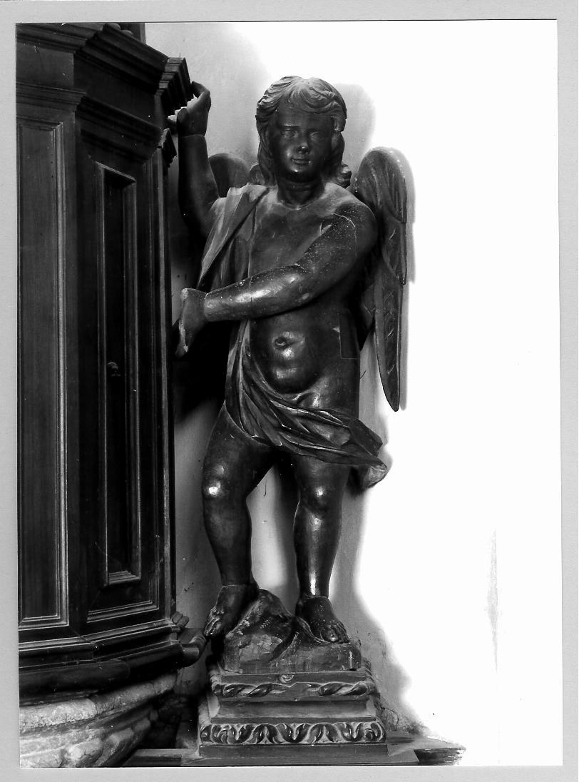 angelo (scultura, coppia) - bottega marchigiana (sec. XVII)