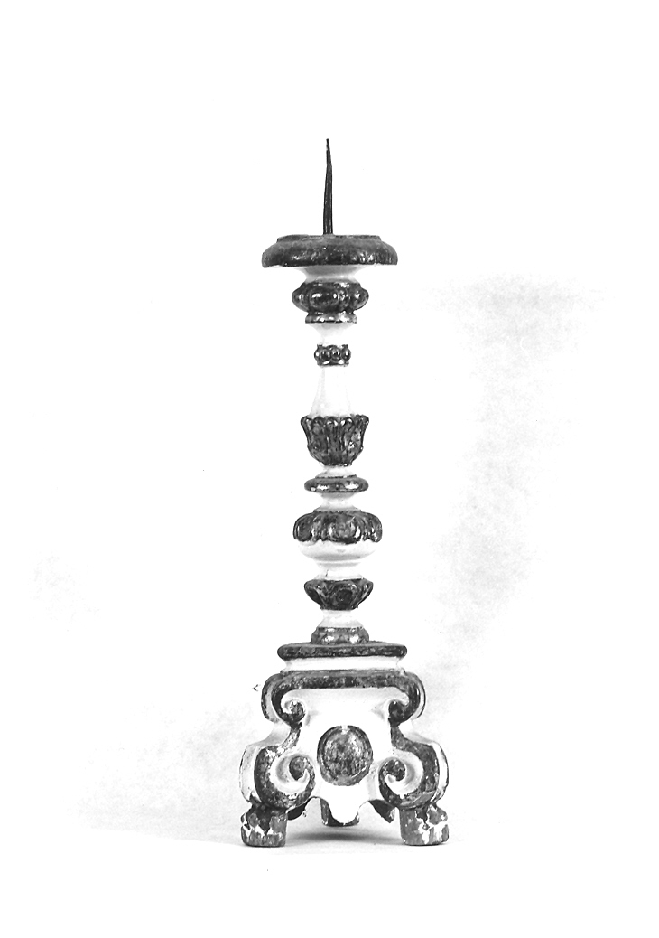 candeliere, serie - bottega marchigiana (sec. XVIII)