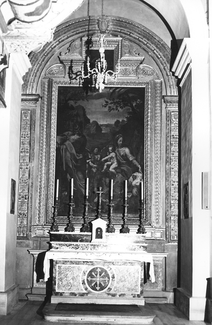 altare - bottega italiana (primo quarto sec. XVII)