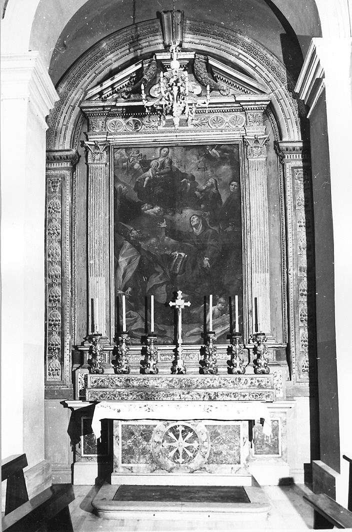 altare - bottega italiana (primo quarto sec. XVII)