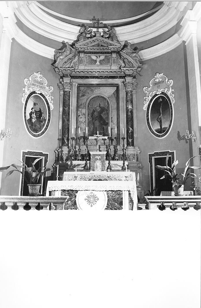 altare maggiore - bottega italiana (sec. XVII)