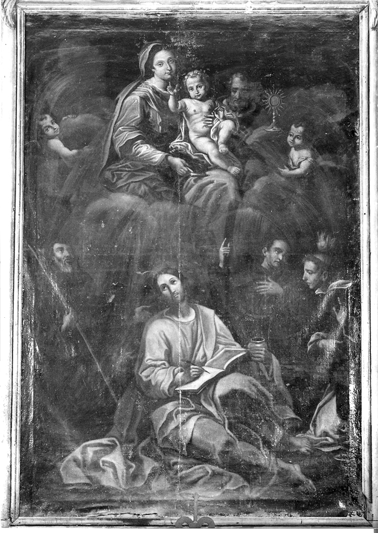 San Giovanni Evangelista in Patmos (dipinto) - ambito marchigiano (sec. XVII)