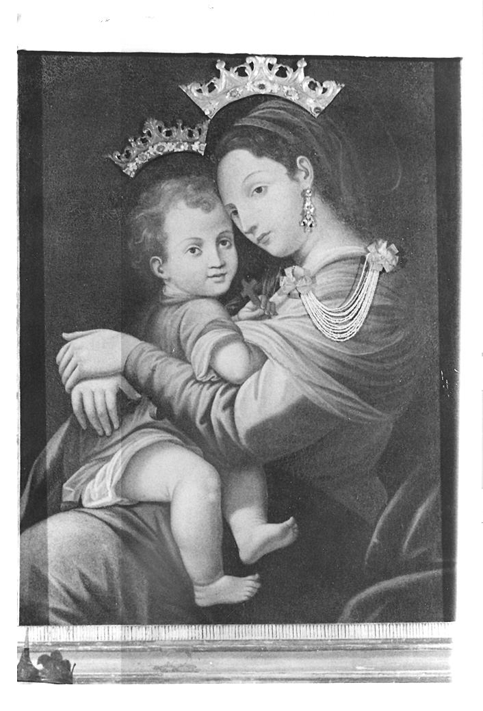 Madonna con Bambino (dipinto) - ambito marchigiano (sec. XVII)