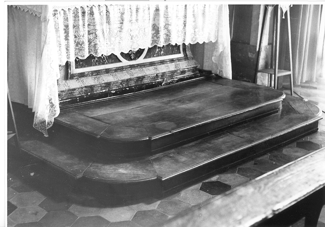 pedana - bottega marchigiana (sec. XVII)