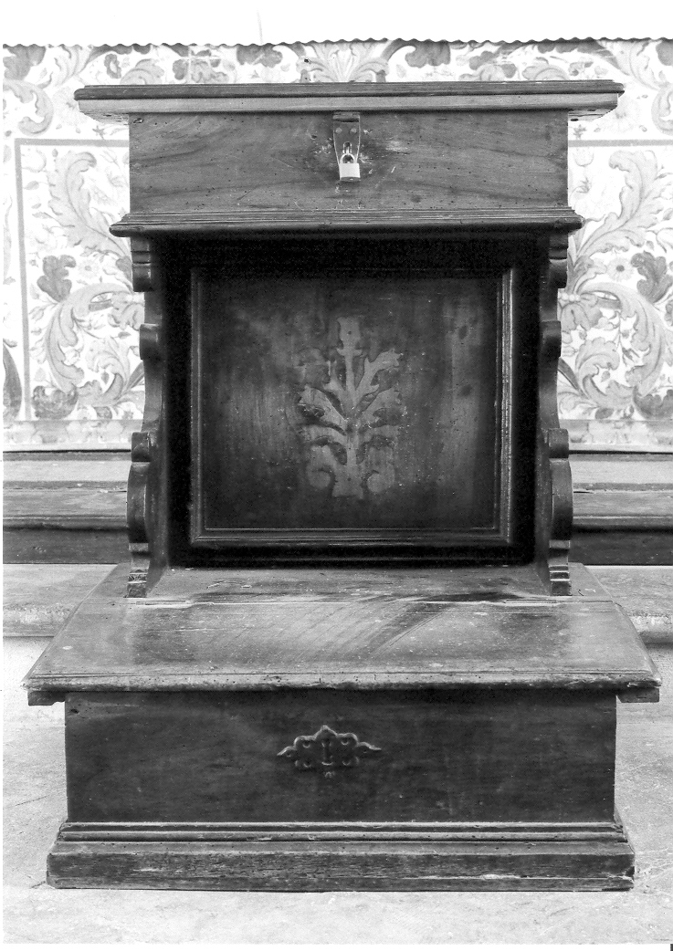 inginocchiatoio - bottega italiana (sec. XVII)