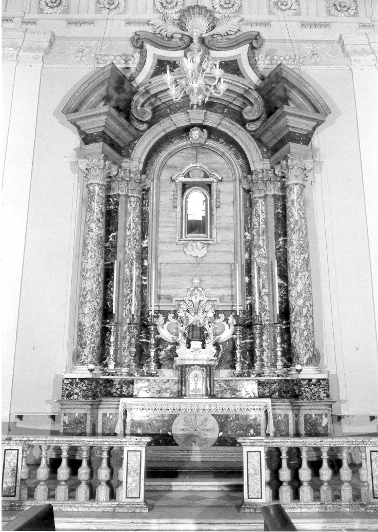 altare - bottega italiana (sec. XVII)