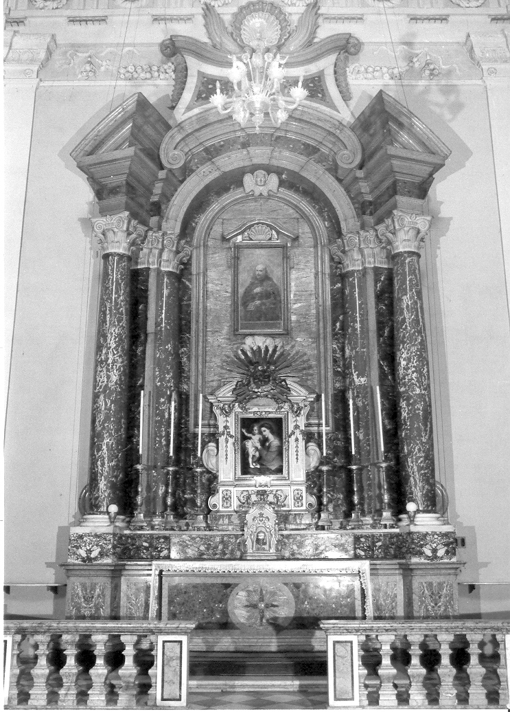 altare, elemento d'insieme - bottega italiana (sec. XVIII)