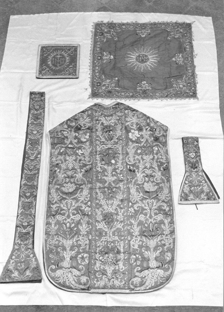 paramento liturgico, insieme - manifattura italiana (sec. XVIII)