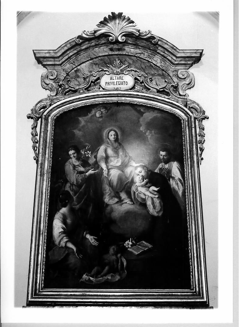 cornice - bottega marchigiana (sec. XVIII)