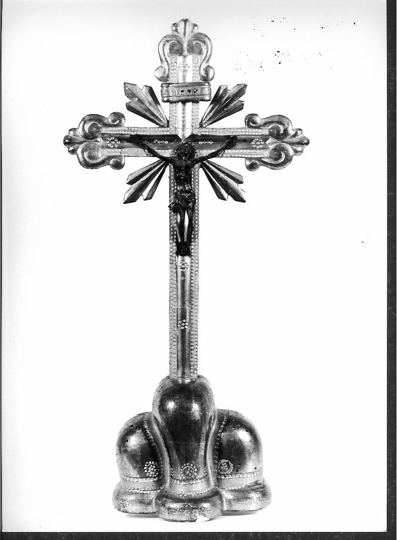 croce da tavolo - bottega marchigiana (sec. XVIII)