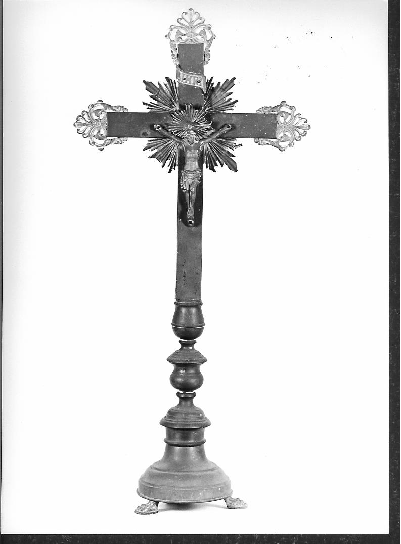 croce d'altare - produzione italiana (sec. XIX)