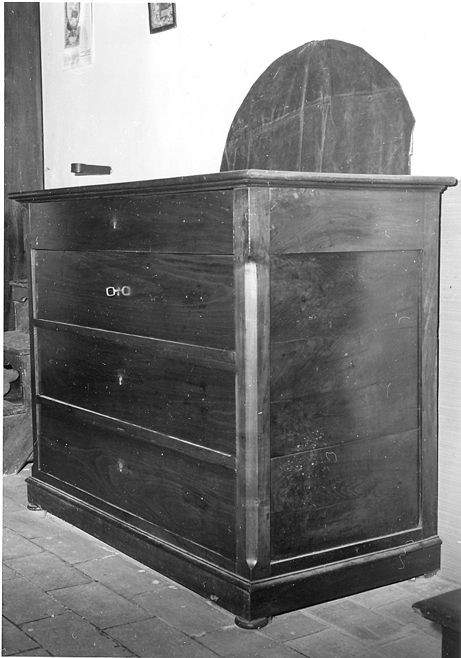 cassettone - bottega marchigiana (sec. XIX)