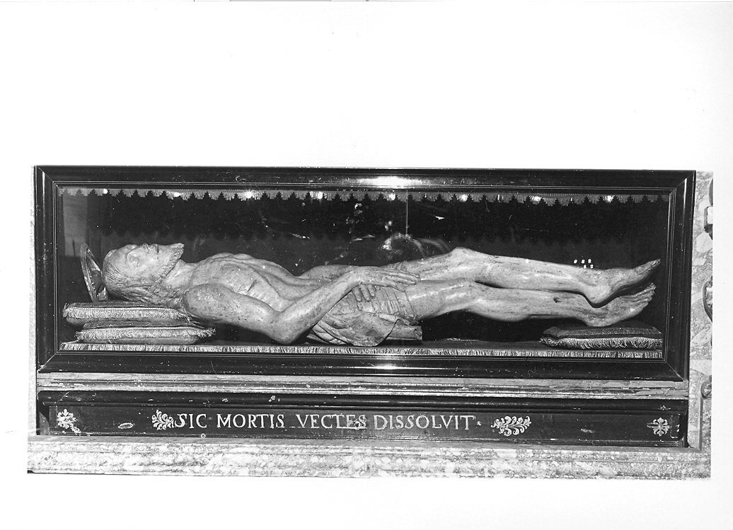 Cristo morto (scultura) - ambito marchigiano (inizio sec. XVI)