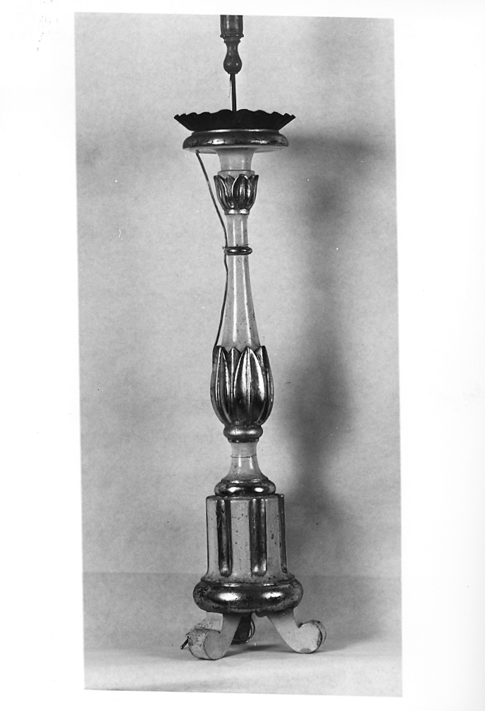 candeliere, serie - bottega italiana (sec. XIX)