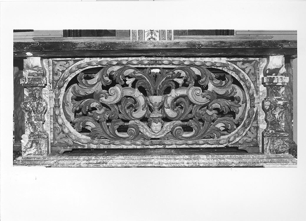 paliotto - bottega italiana (sec. XVIII)