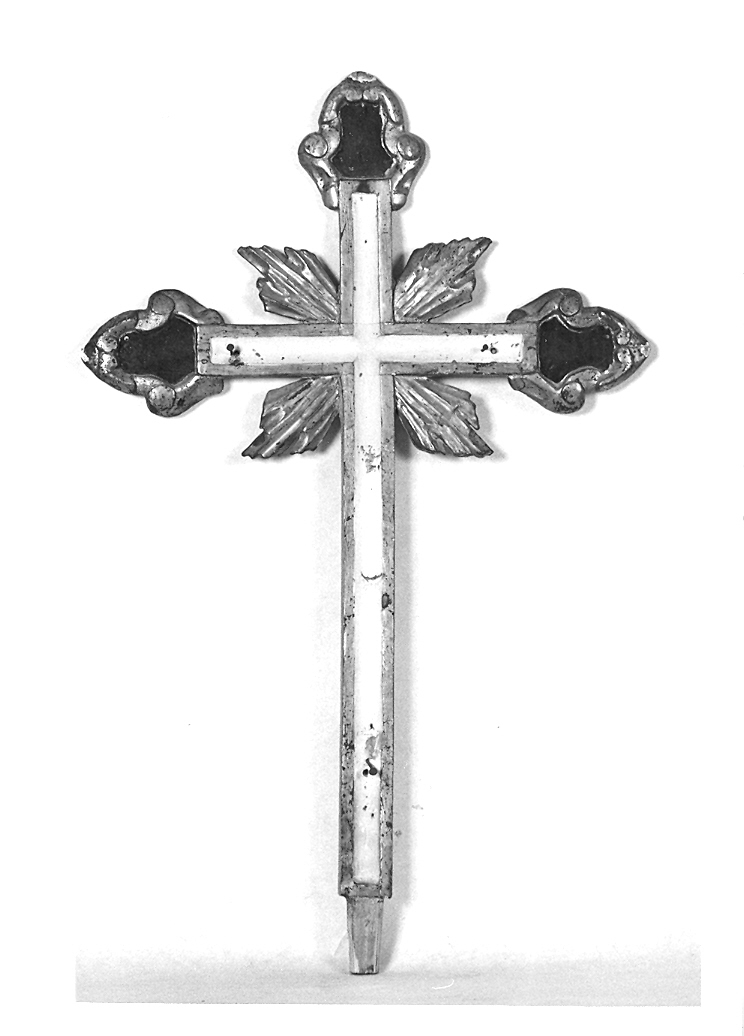 croce processionale - bottega marchigiana (sec. XVIII)