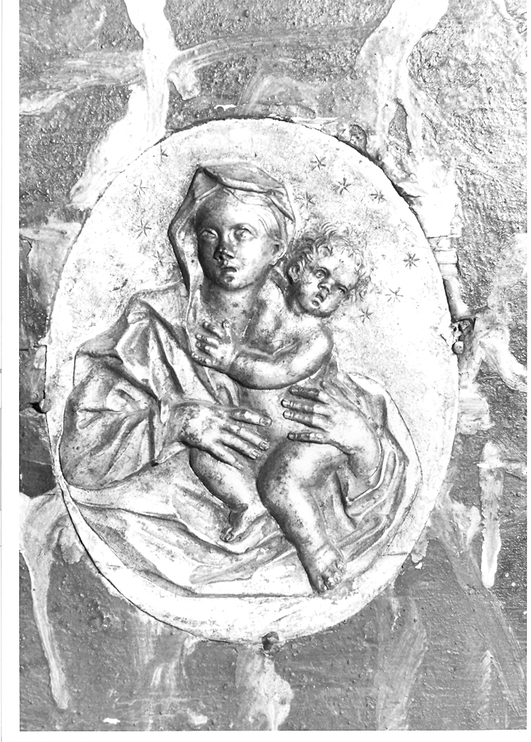 Madonna con Bambino (rilievo) - bottega italiana (sec. XIX)