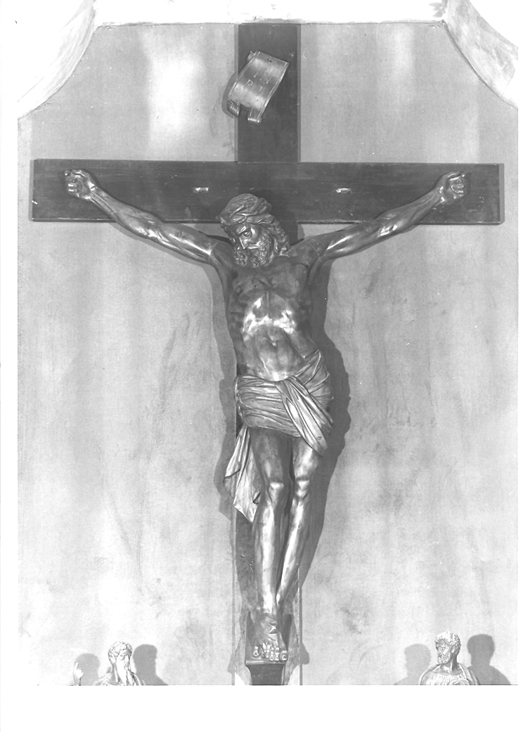 crocifisso - bottega romana (sec. XX)