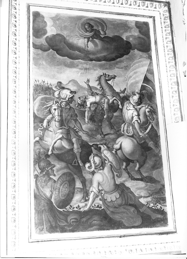 conversione di San Paolo (dipinto) di Malpiedi Domenico (sec. XVII)