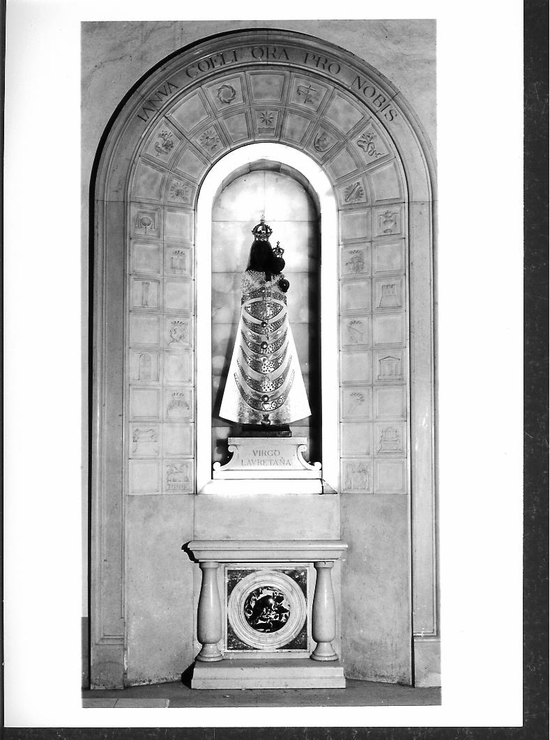 mostra architettonica d'altare - bottega italiana (sec. XX)