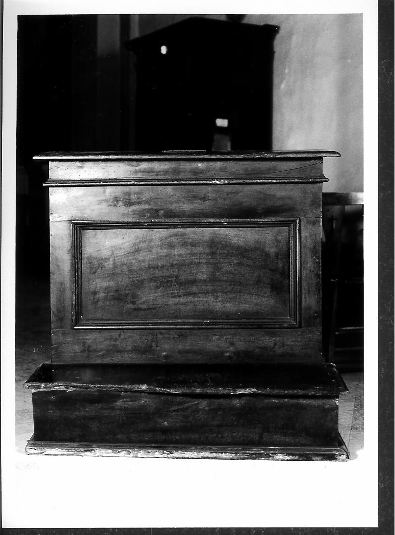 inginocchiatoio, coppia - bottega marchigiana (sec. XVII)