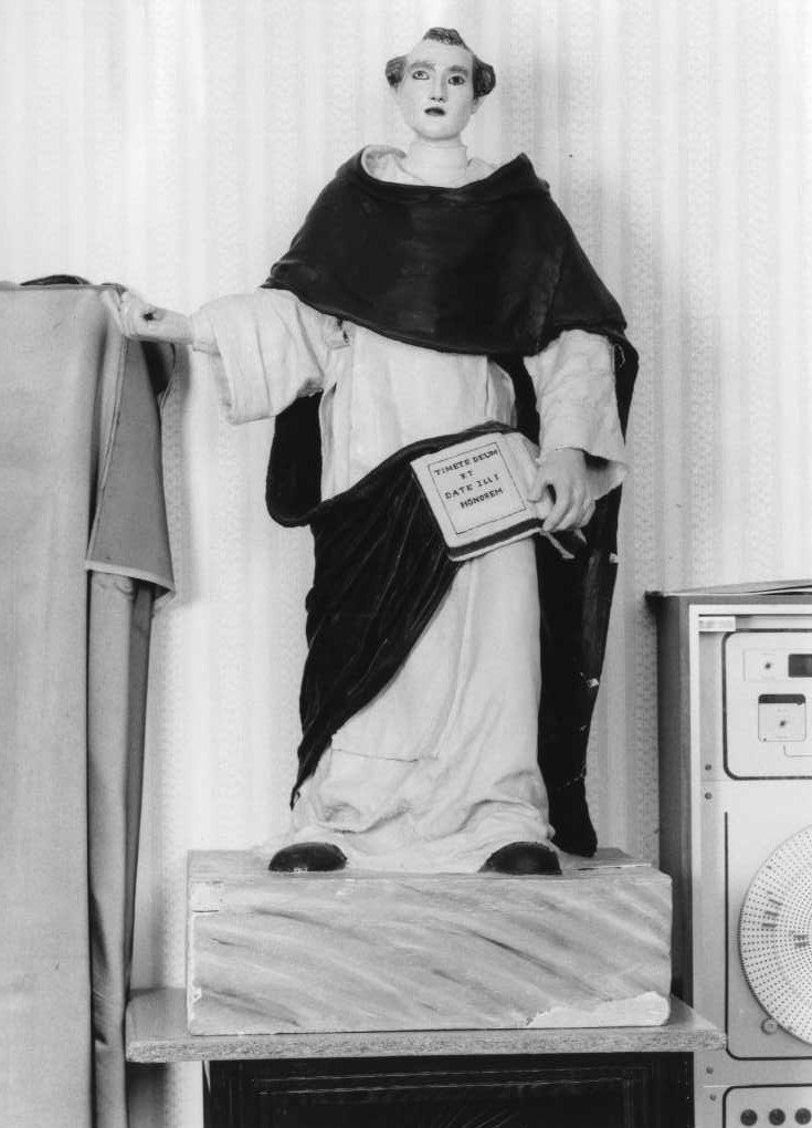 San Vincenzo Ferrer (statua) - bottega marchigiana (seconda metà sec. XIX)