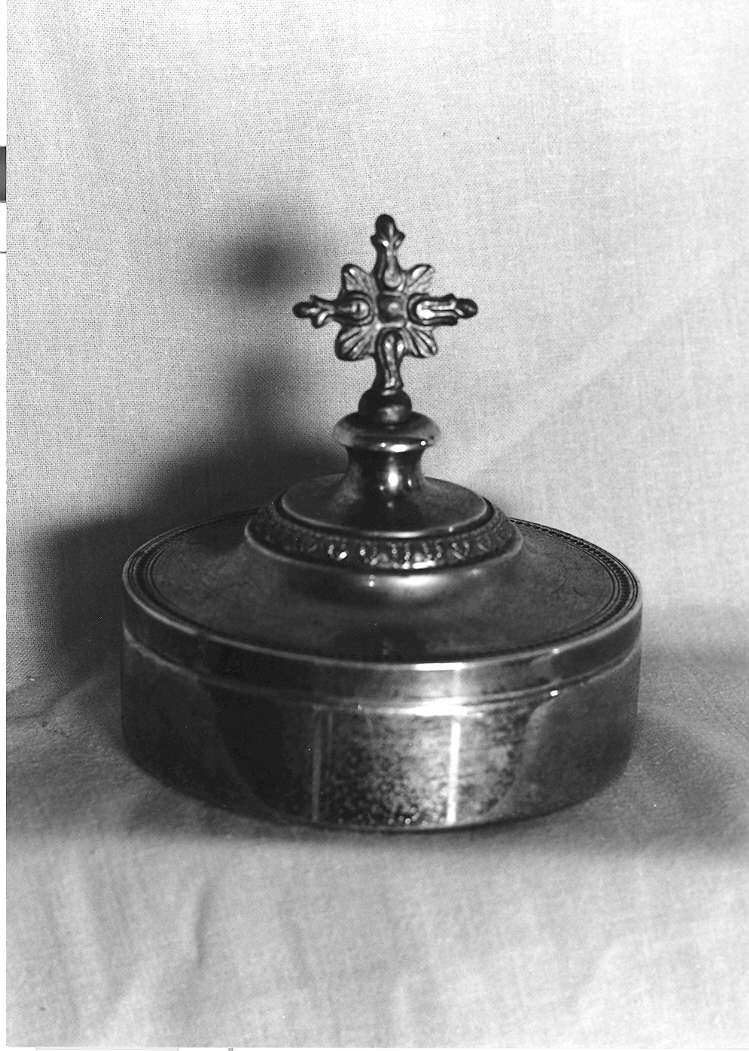 teca eucaristica - bottega marchigiana (seconda metà sec. XVIII)
