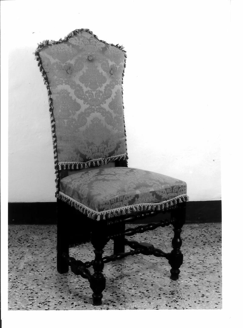 seggiola - bottega marchigiana (prima metà sec. XIX)