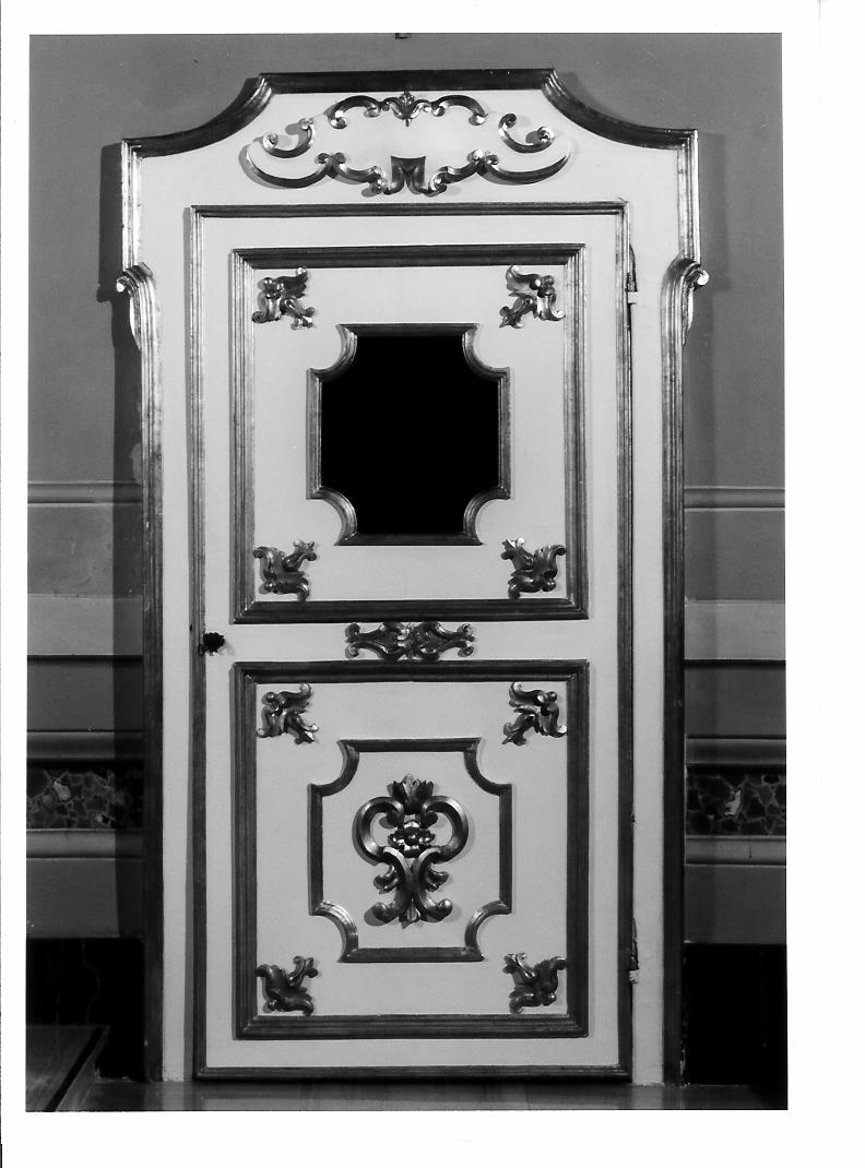 porta, coppia - bottega marchigiana (fine/inizio secc. XVIII/ XIX)