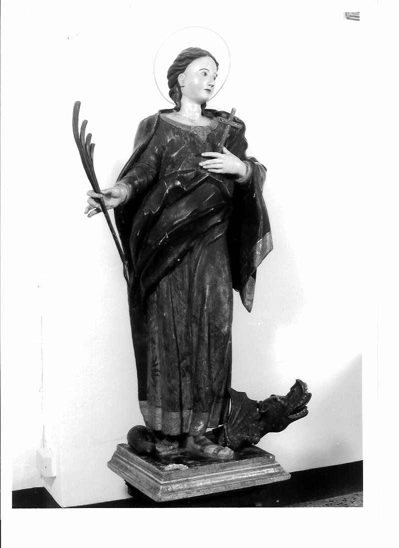 Santa Margherita d'Antiochia (statua) - bottega marchigiana (prima metà sec. XVII)