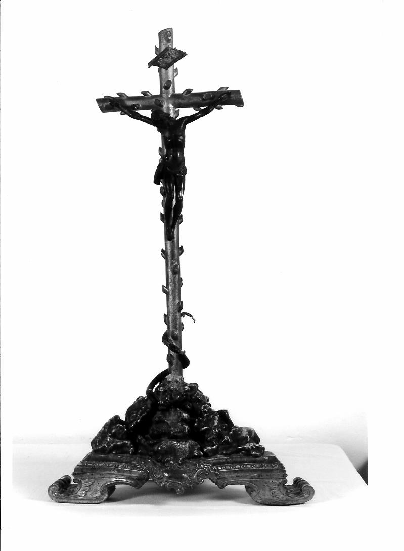 crocifisso - bottega marchigiana (fine/inizio secc. XVII/ XVIII)