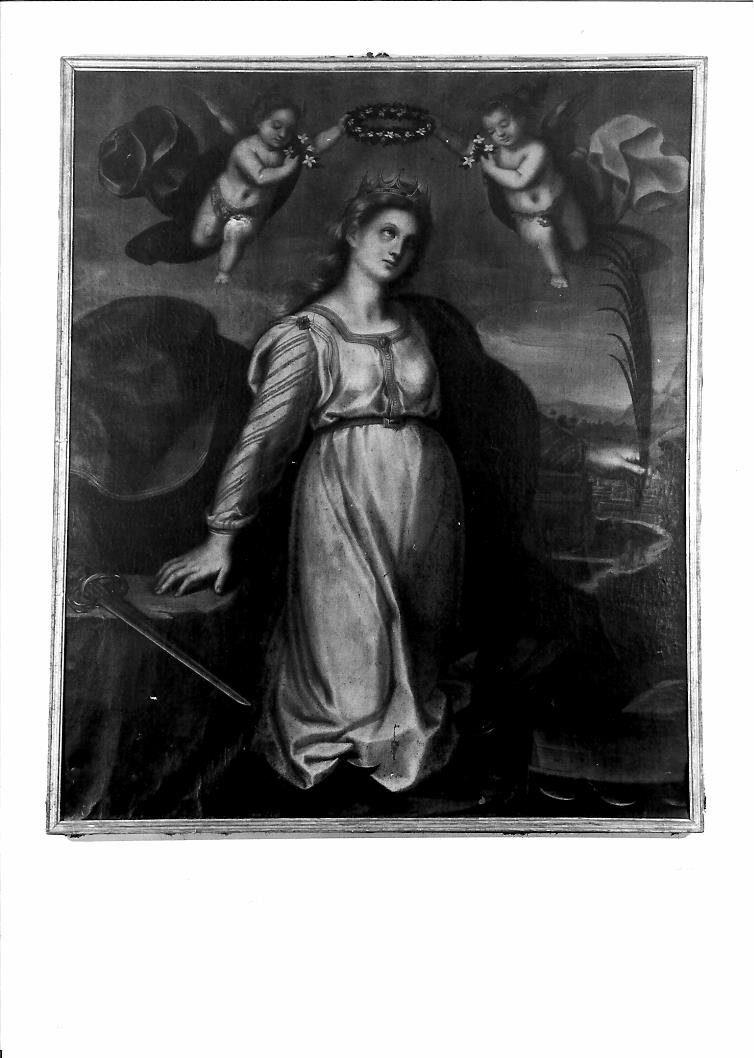 Santa Caterina d'Alessandria (dipinto) - ambito marchigiano (seconda metà sec. XVII)