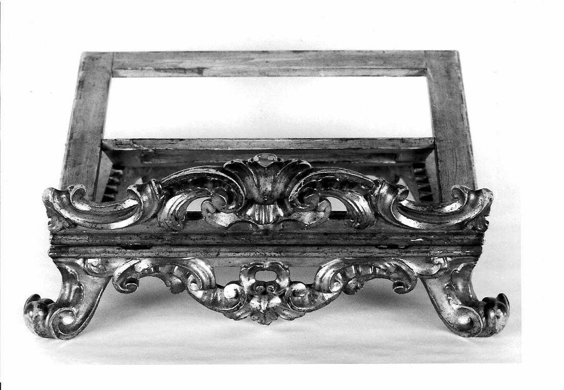 leggio d'altare, coppia - bottega marchigiana (inizio sec. XVIII)