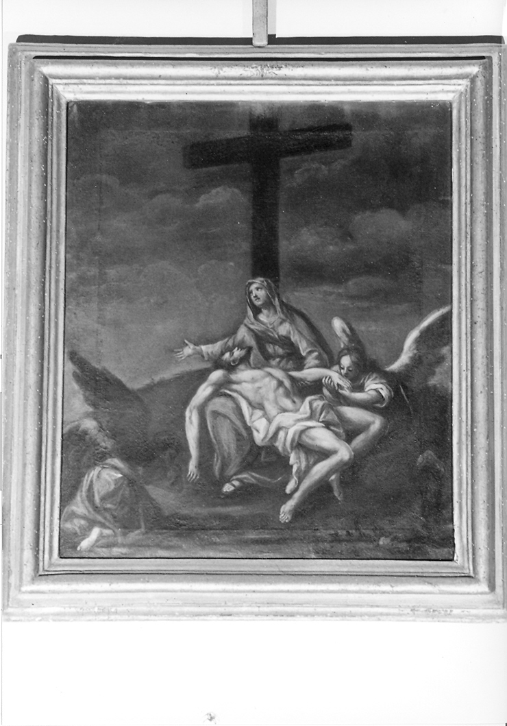 stazione XIII: Gesù deposto dalla croce (Via Crucis, elemento d'insieme) - ambito marchigiano (seconda metà sec. XVIII)