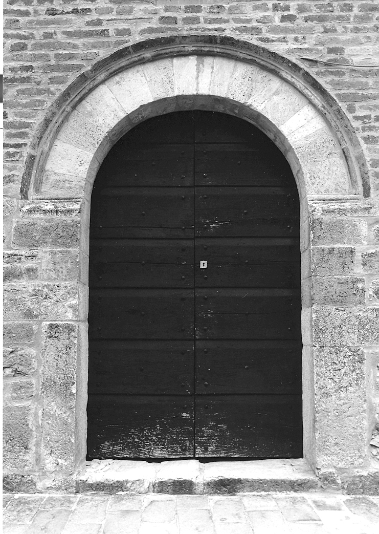 portone - bottega marchigiana (seconda metà sec. XVIII)