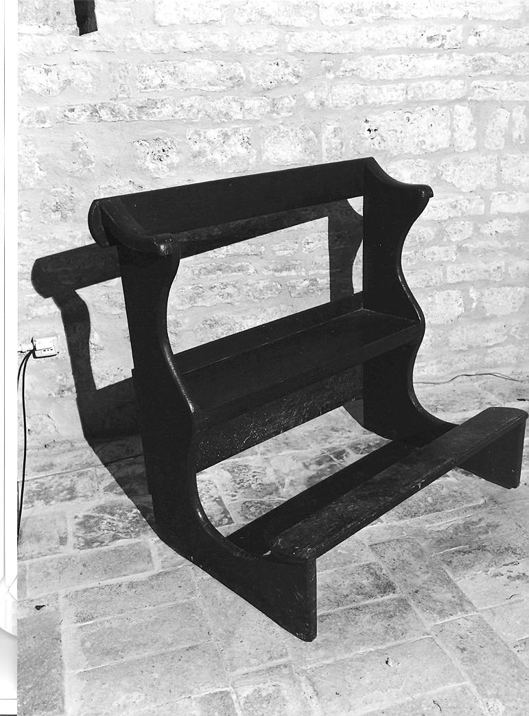 panca - bottega marchigiana (seconda metà sec. XVIII)