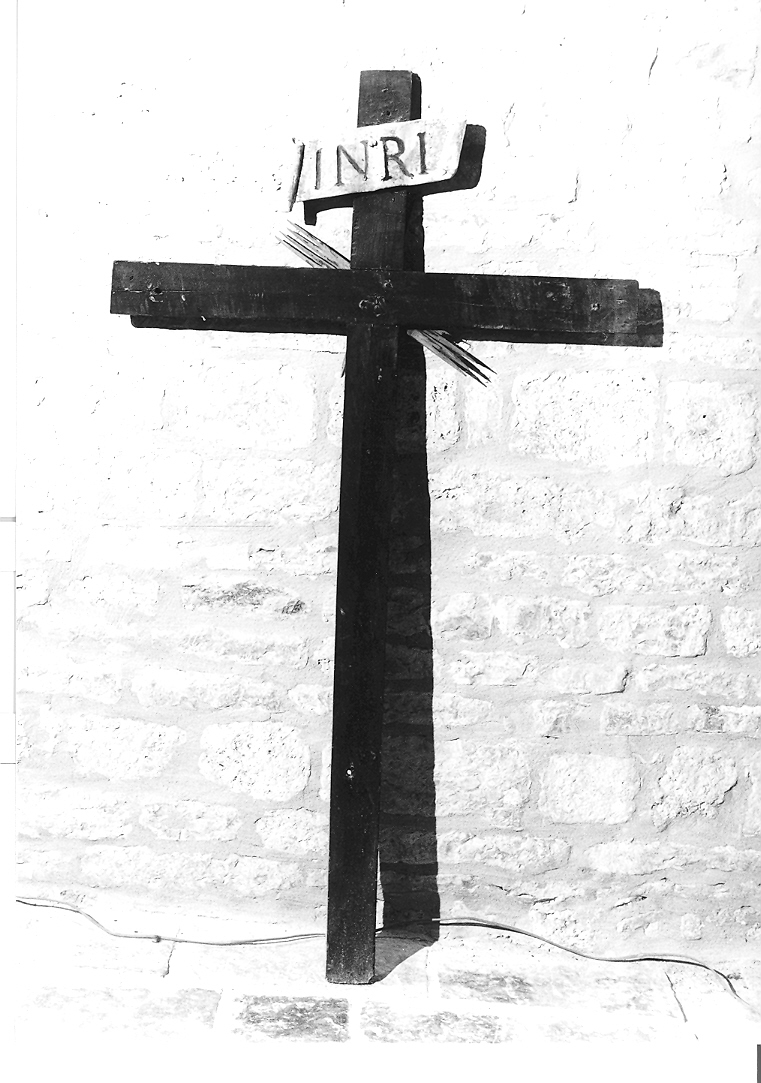 croce processionale - bottega marchigiana (seconda metà sec. XIX)