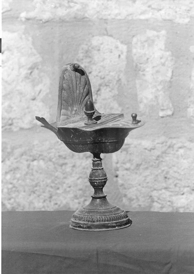 navicella portaincenso - bottega marchigiana (seconda metà sec. XIX)