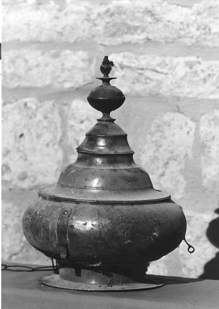 lanterna - pensile, frammento - bottega marchigiana (seconda metà sec. XIX)