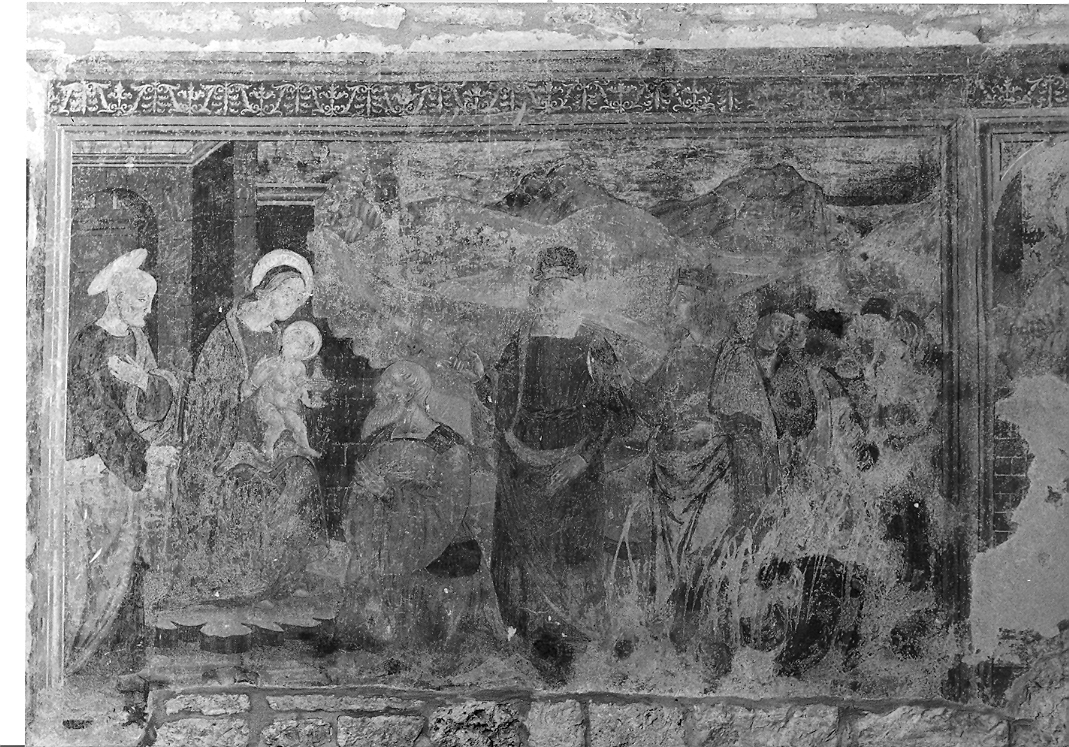 adorazione dei Re Magi (dipinto) - ambito marchigiano (prima metà sec. XVI)